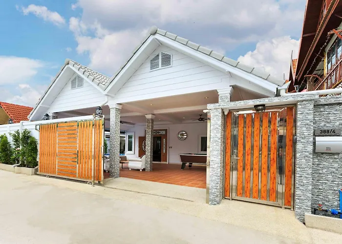 Pattaya Private Villa - Pool,Sauna,Snooker,Bbq con Piscina